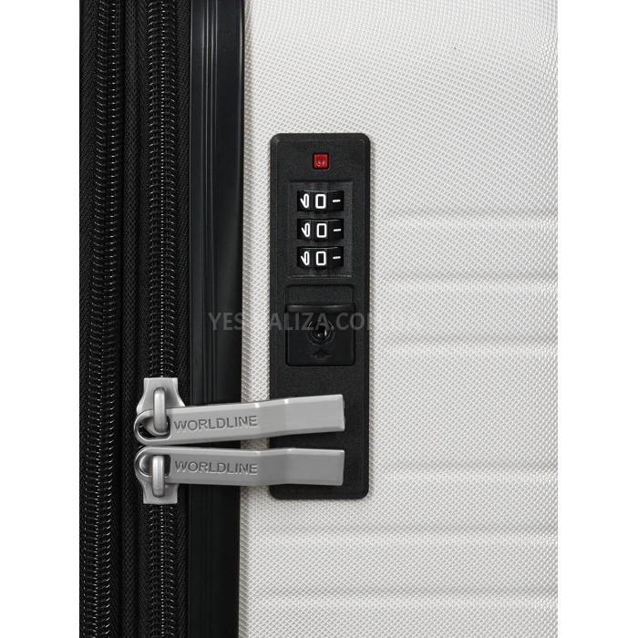 Набор чемоданов Франция (L M S-3шт) белый/Worldline 627, фото 6