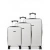 Набір валіз Франція (L M S-3шт) білий/Worldline 627, фото 11
