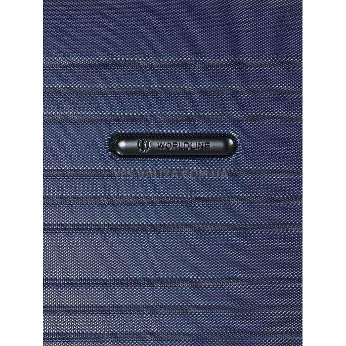 Набір валіз Франція (L M S-3шт) синій/Worldline 627, фото 7