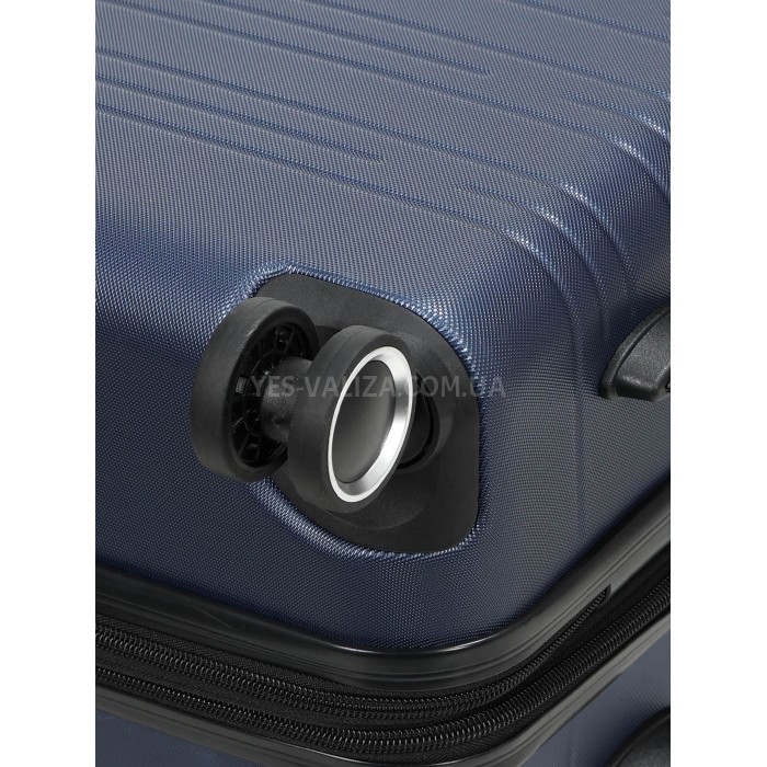 Набір валіз Франція (L M S-3шт) синій/Worldline 627, фото 9