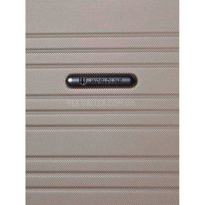 Набор чемоданов Франция (L M S-3шт) шампань/Worldline 627, фото 7