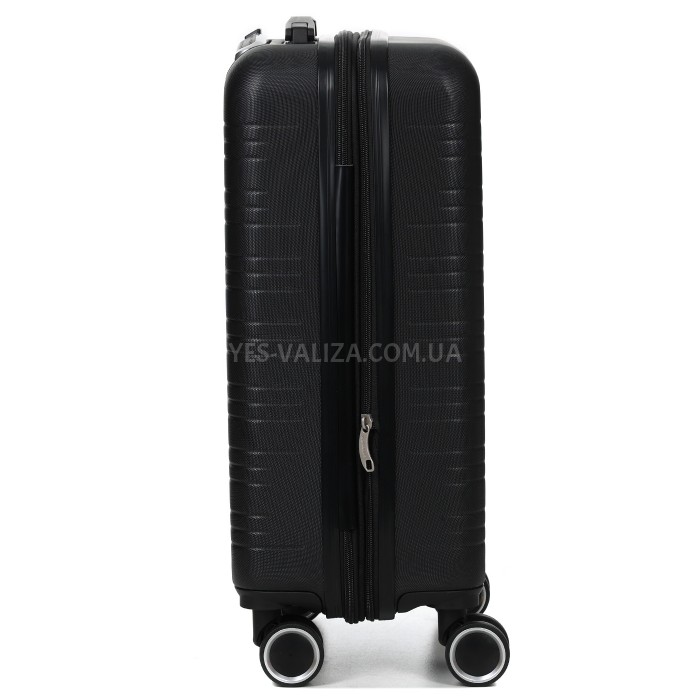 Чемодан Франция малый S чёрный 55х35х20+3см/38л/2.6кг/Worldline 627, фото 7