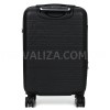 Чемодан Франция малый S чёрный 55х35х20+3см/38л/2.6кг/Worldline 627, фото 16