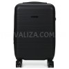 Чемодан Франция малый S чёрный 55х35х20+3см/38л/2.6кг/Worldline 627, фото 15