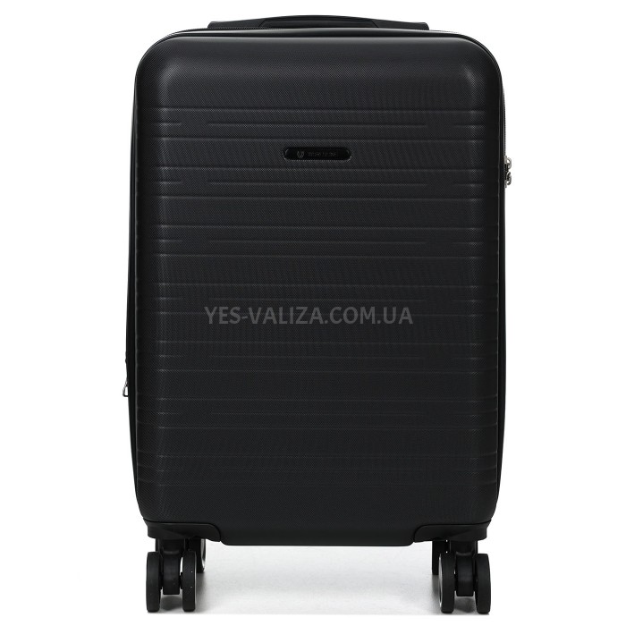 Чемодан Франция малый S чёрный 55х35х20+3см/38л/2.6кг/Worldline 627, фото 3