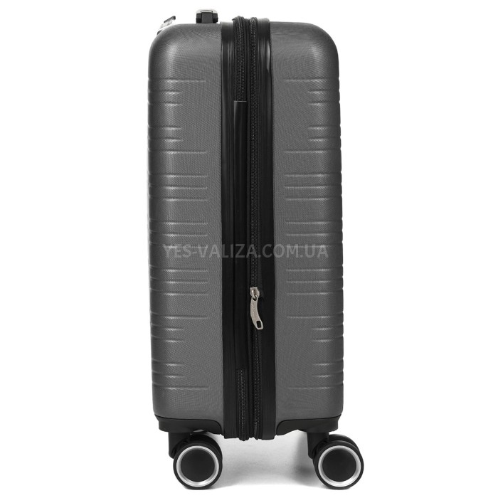 Чемодан Франция малый S серый 55х35х20+3см/38л/2.6кг/Worldline 627, фото 7