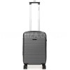 Чемодан Франция малый S серый 55х35х20+3см/38л/2.6кг/Worldline 627, фото 13