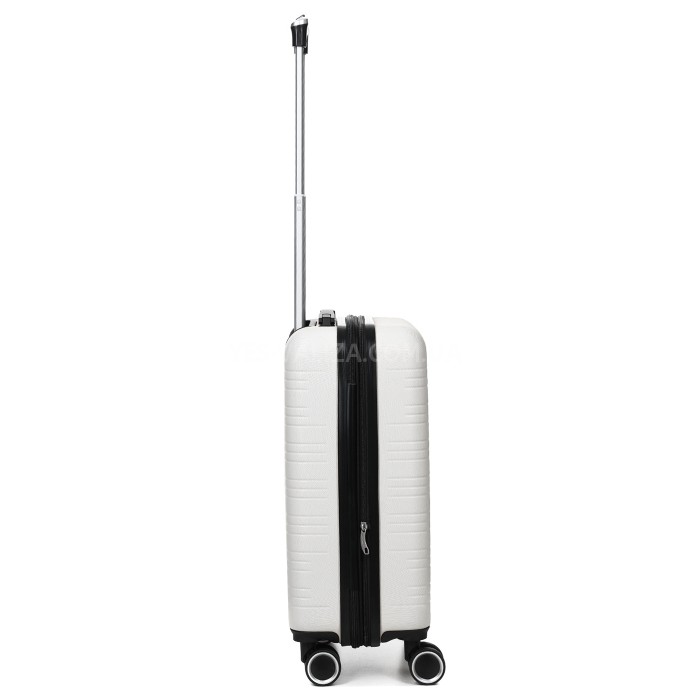 Чемодан Франция малый S белый 55х35х20+3см/38л/2.6кг/Worldline 627, фото 5