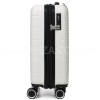 Чемодан Франция малый S белый 55х35х20+3см/38л/2.6кг/Worldline 627, фото 18