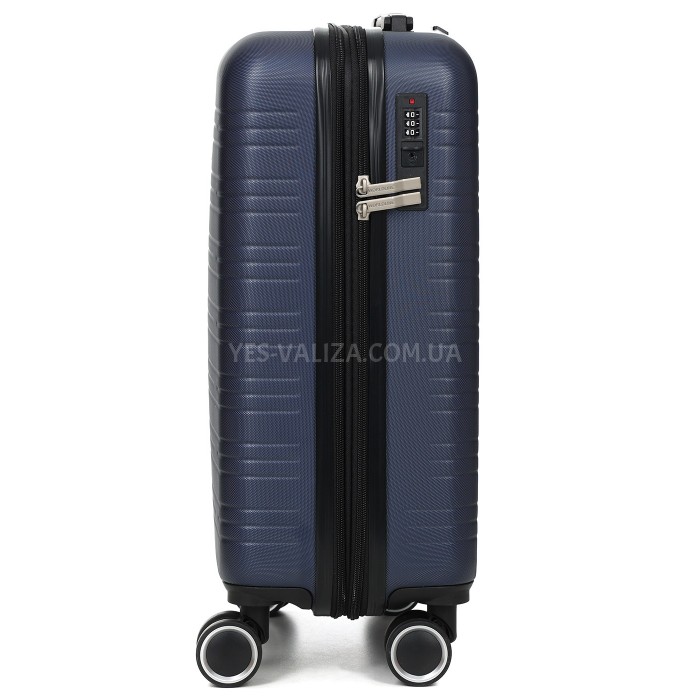 Чемодан Франция малый S синий 55х35х20+3см/38л/2.6кг/Worldline 627, фото 6