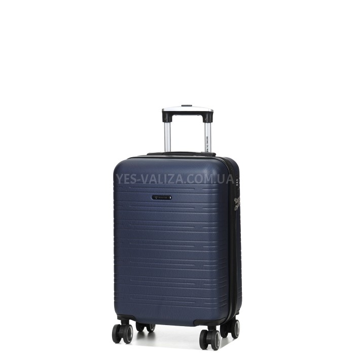 Валіза Франція мала S синя 55х35х20+3см/38л/2.6кг/Worldline 627, фото 2