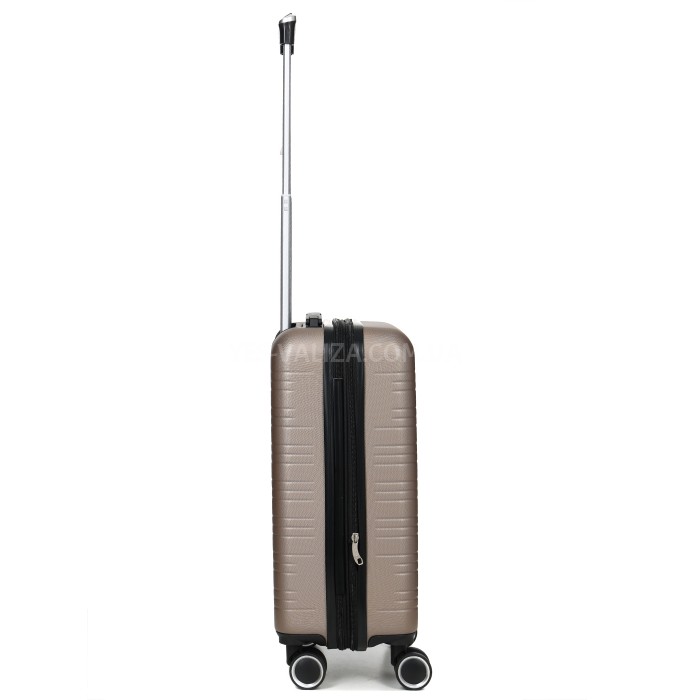 Чемодан Франция малый S шампань 55х35х20+3см/38л/2.6кг/Worldline 627, фото 5