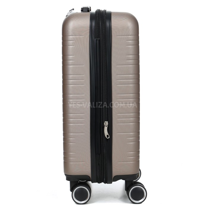 Валіза Франція мала S шампань 55х35х20+3см/38л/2.6кг/Worldline 627, фото 7