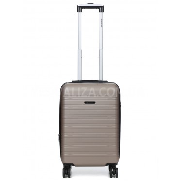 Валіза Франція мала S шампань 55х35х20+3см/38л/2.6кг/Worldline 627