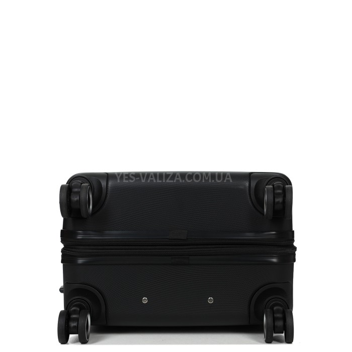 Чемодан Франция средний M чёрный 66х44х28+3см/74л/3.5кг/Worldline 627, фото 10