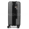 Валіза Франція середня M сіра 66х44х28+3см/74л/3.5кг/Worldline 627, фото 20