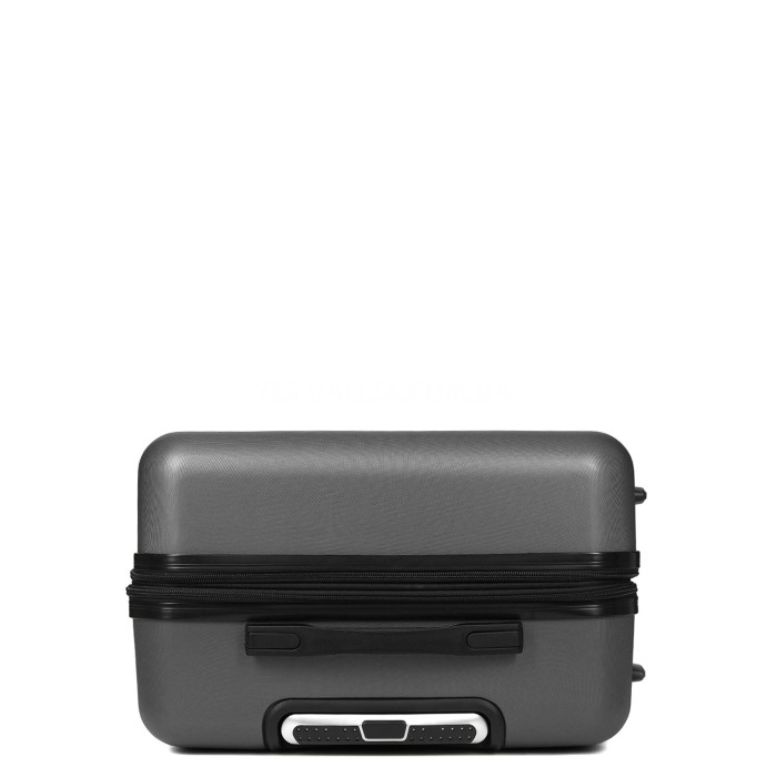 Чемодан Франция средний M серый 66х44х28+3см/74л/3.5кг/Worldline 627, фото 9