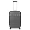 Чемодан Франция средний M серый 66х44х28+3см/74л/3.5кг/Worldline 627, фото 13