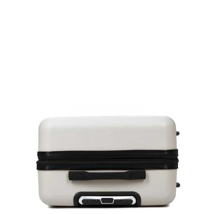 Чемодан Франция средний M белый 66х44х28+3см/74л/3.5кг/Worldline 627, фото 9