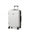 Чемодан Франция средний M белый 66х44х28+3см/74л/3.5кг/Worldline 627, фото 14