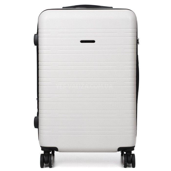 Валіза Франція середня M білий 66х44х28+3см/74л/3.5кг/Worldline 627, фото 3