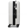 Валіза Франція середня M білий 66х44х28+3см/74л/3.5кг/Worldline 627, фото 18