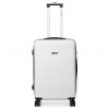 Валіза Франція середня M білий 66х44х28+3см/74л/3.5кг/Worldline 627, фото 13