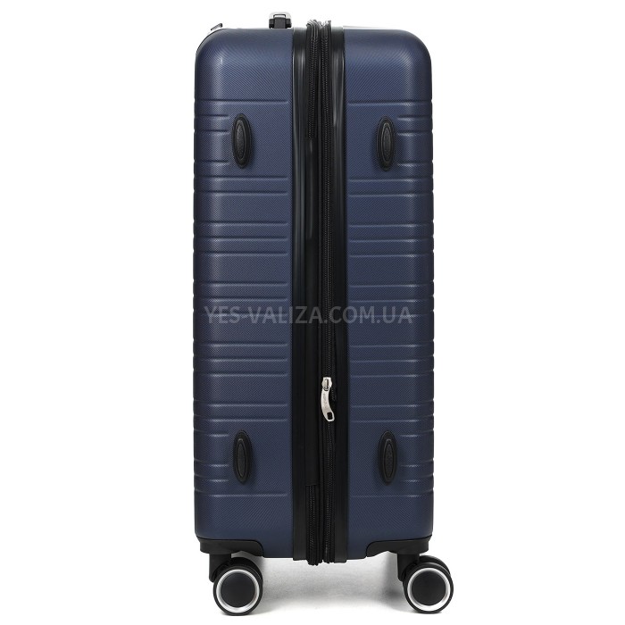 Валіза Франція середня M синий 66х44х28+3см/74л/3.5кг/Worldline 627, фото 7