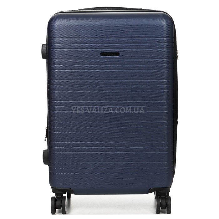 Валіза Франція середня M синий 66х44х28+3см/74л/3.5кг/Worldline 627, фото 3