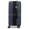 Чемодан Франция средний M синий 66х44х28+3см/74л/3.5кг/Worldline 627, фото 20