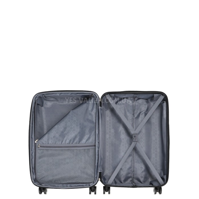 Валіза Франція середня M шампань 66х44х28+3см/74л/3.5кг/Worldline 627, фото 11