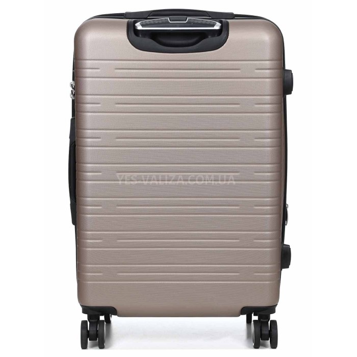Чемодан Франция средний M шампань 66х44х28+3см/74л/3.5кг/Worldline 627, фото 4