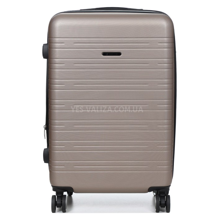 Чемодан Франция средний M шампань 66х44х28+3см/74л/3.5кг/Worldline 627, фото 3