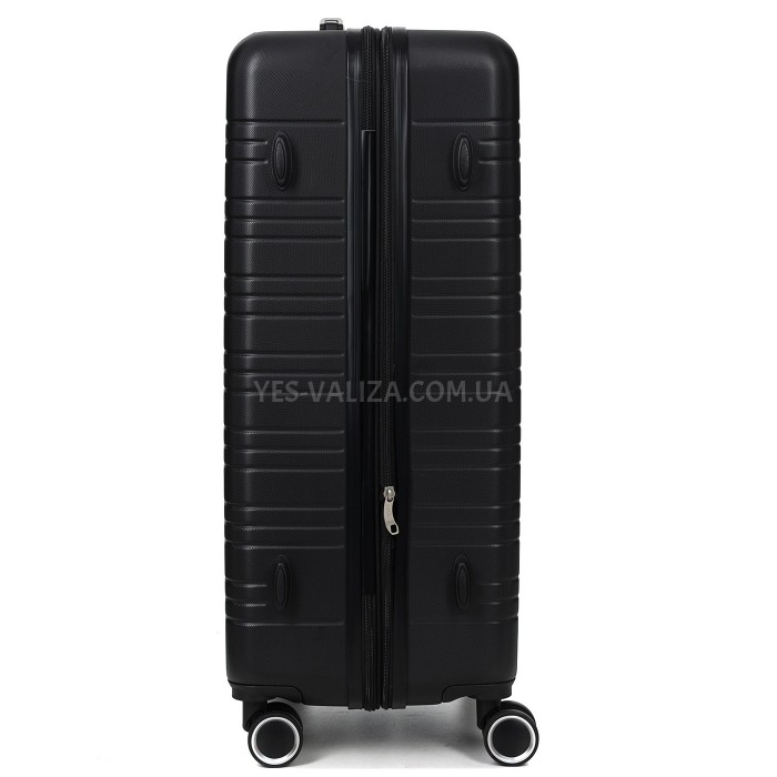 Чемодан Франция большой L чёрный 76х49х31+3/110л/4.2кг/Worldline 627, фото 7