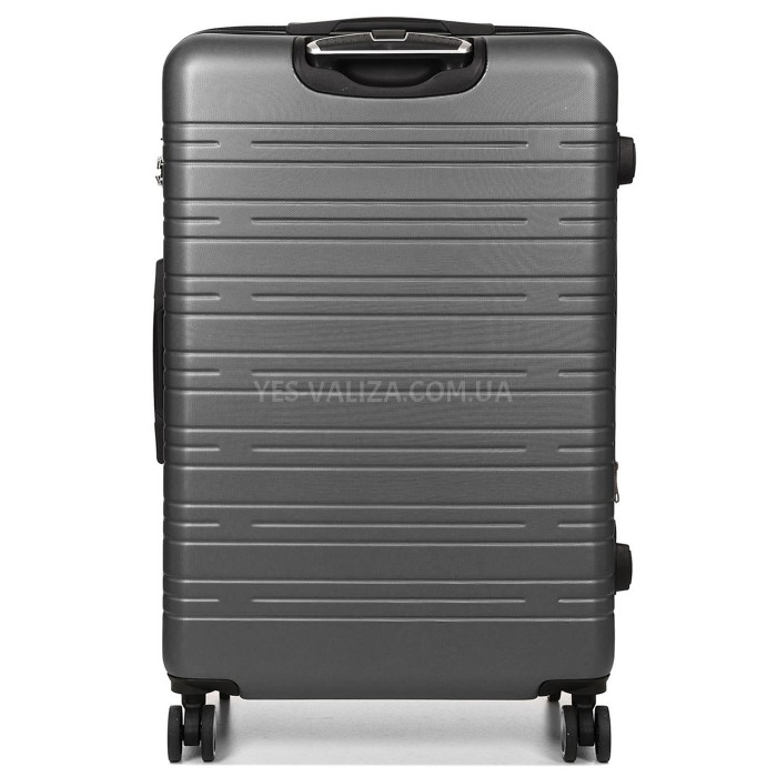 Чемодан Франция большой L серый 76х49х31+3/110л/4.2кг/Worldline 627, фото 4