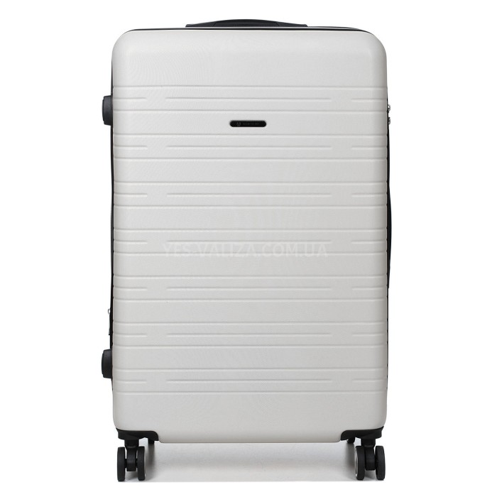 Валіза Франція велика L біла 76х49х31+3см/110л/4.2кг/Worldline 627, фото 3