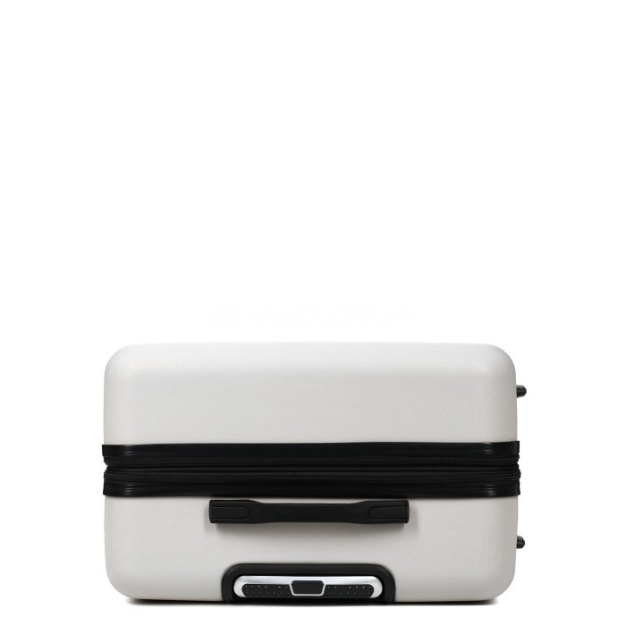 Чемодан Франция большой L белый 76х49х31+3/110л/4.2кг/Worldline 627, фото 9