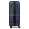 Валіза Франція велика L синя 76х49х31+3см/110л/4.2кг/Worldline 627, фото 19