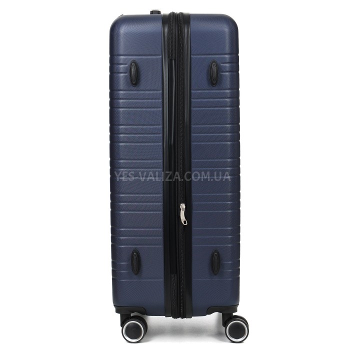 Валіза Франція велика L синя 76х49х31+3см/110л/4.2кг/Worldline 627, фото 7