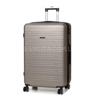 Чемодан Франция большой L шампань 76х49х31+3/110л/4.2кг/Worldline 627