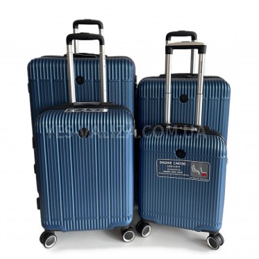 Набір валіз Франція (L M S+XS-4шт) синій/Worldline 625