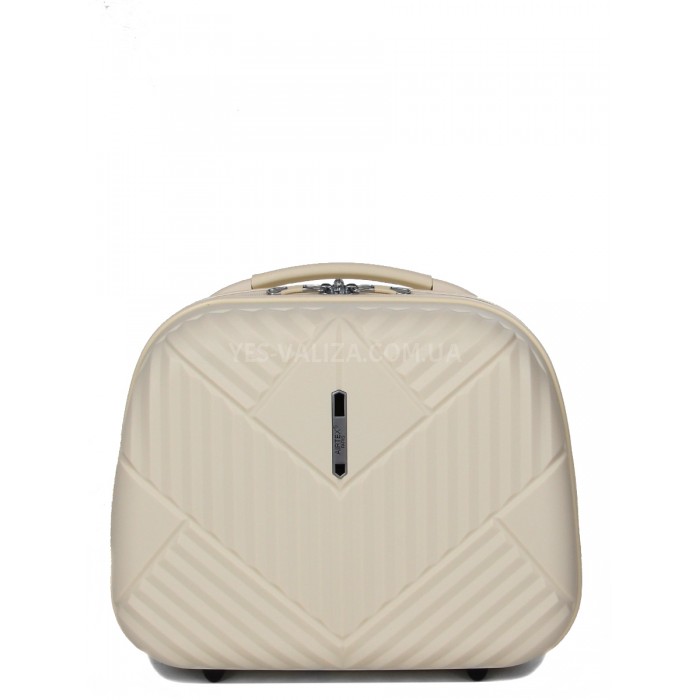 Кейс(ручная кладь) полипропилен молоко 37х31х17/15л/1.1кг/Airtex 639, фото 2