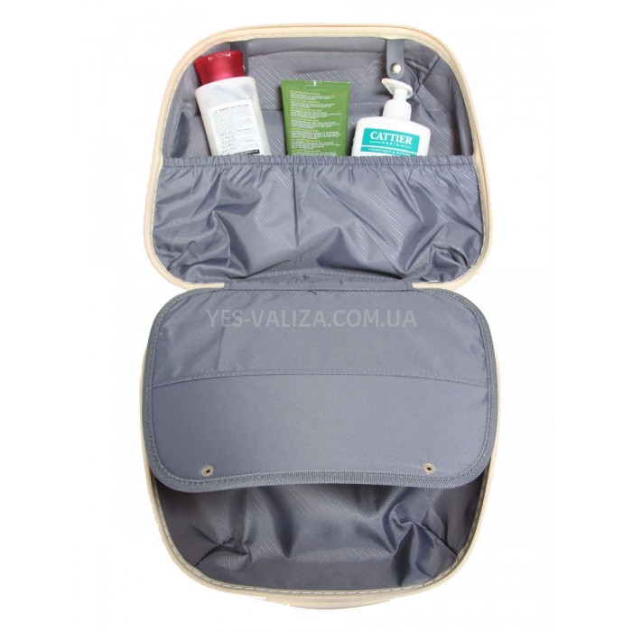 Кейс(ручная кладь) полипропилен молоко 37х31х17/15л/1.1кг/Airtex 639, фото 10