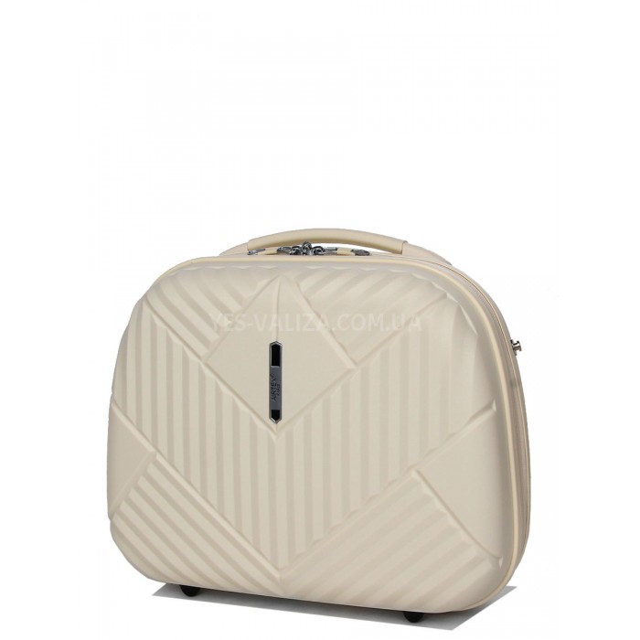 Кейс(ручная кладь) полипропилен молоко 37х31х17/15л/1.1кг/Airtex 639, фото 1