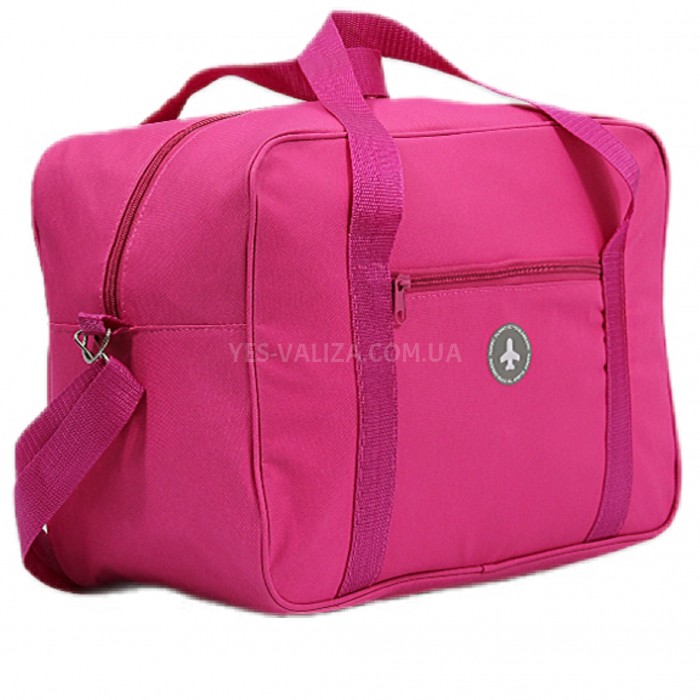 Сумка(ручная кладь) Польша ярко-розовая 40х30х20см/24л/0.5кг/Fly 0234, фото 2