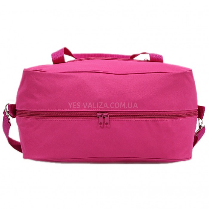 Сумка(ручна поклажа) Польща яскраво-рожева 40х30х20/24л/0.5кг/Fly 0234, фото 3