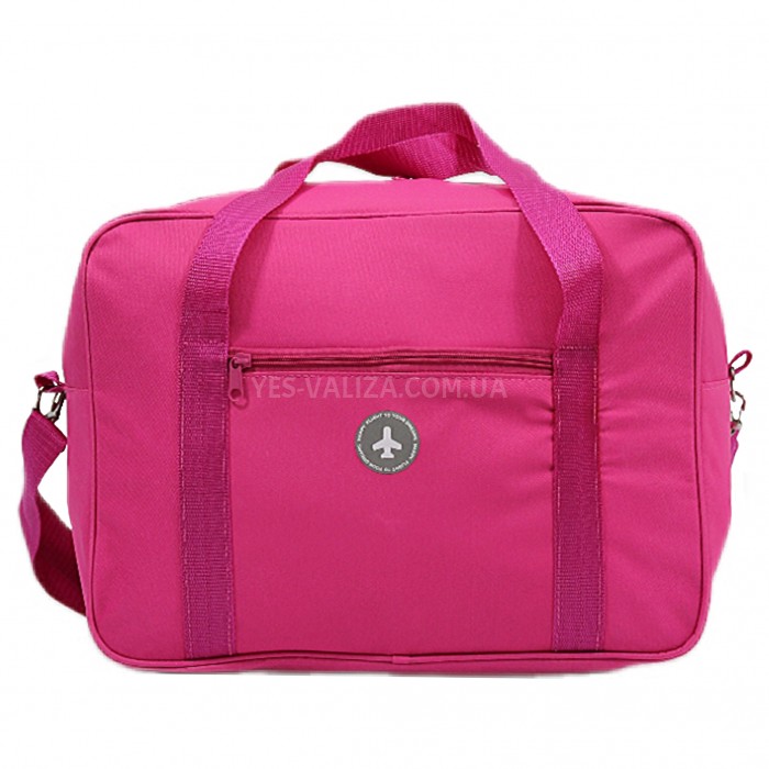 Сумка(ручна поклажа) Польща яскраво-рожева 40х30х20/24л/0.5кг/Fly 0234, фото 1