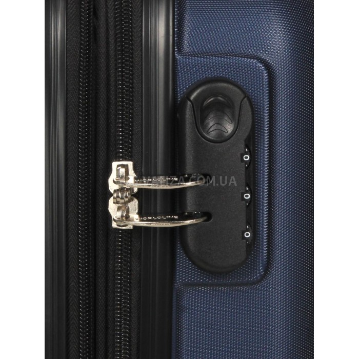 Чемодан ручная кладь S синий 55х35х21(+5)см/38л/2.6кг/Worldline 623, фото 11