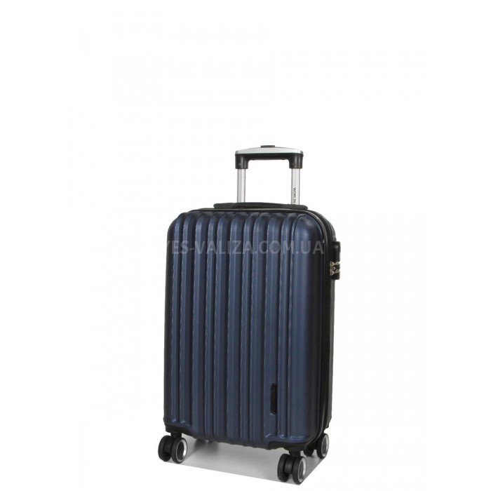 Чемодан ручная кладь S синий 55х35х21(+5)см/38л/2.6кг/Worldline 623, фото 2