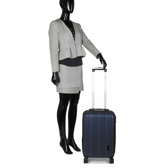 Валіза ручна поклажа S синя 55х35х21(+5)см/38л/2.6кг/Worldline 623, фото 17